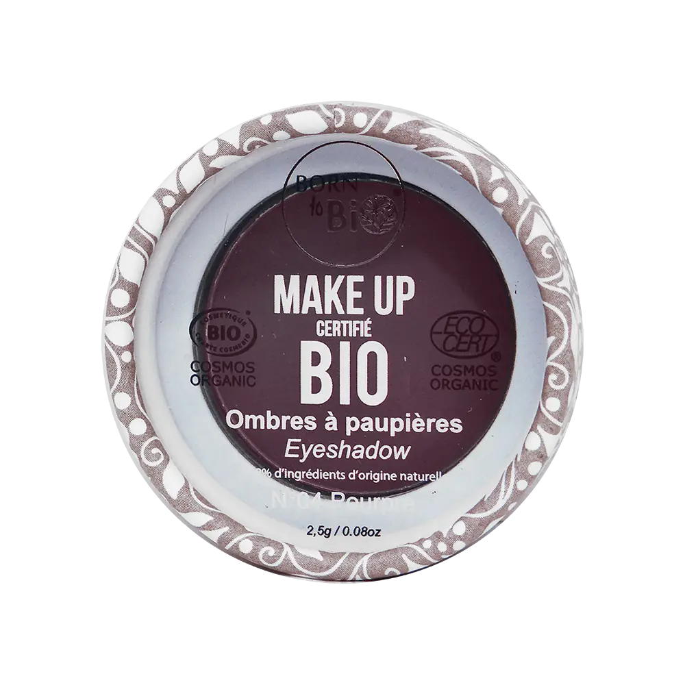 Ombres à Paupières Certifiées Bio – Fini naturel et longue tenue
