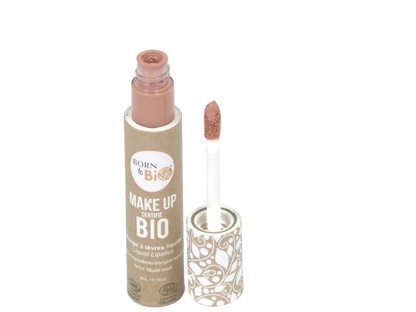 Rouge à Lèvres Liquide Bio – Couleur Intense & Tenue Longue Durée