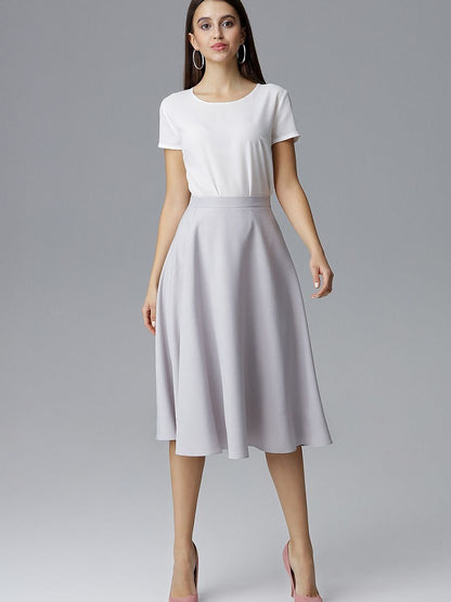 Jupe évasée Figl ceinturée – Élégance et confort au quotidien